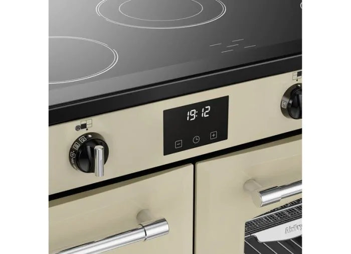 Belling Cream Farmhouse 100 cm Ceramic Range Cooker | FH100ECRM