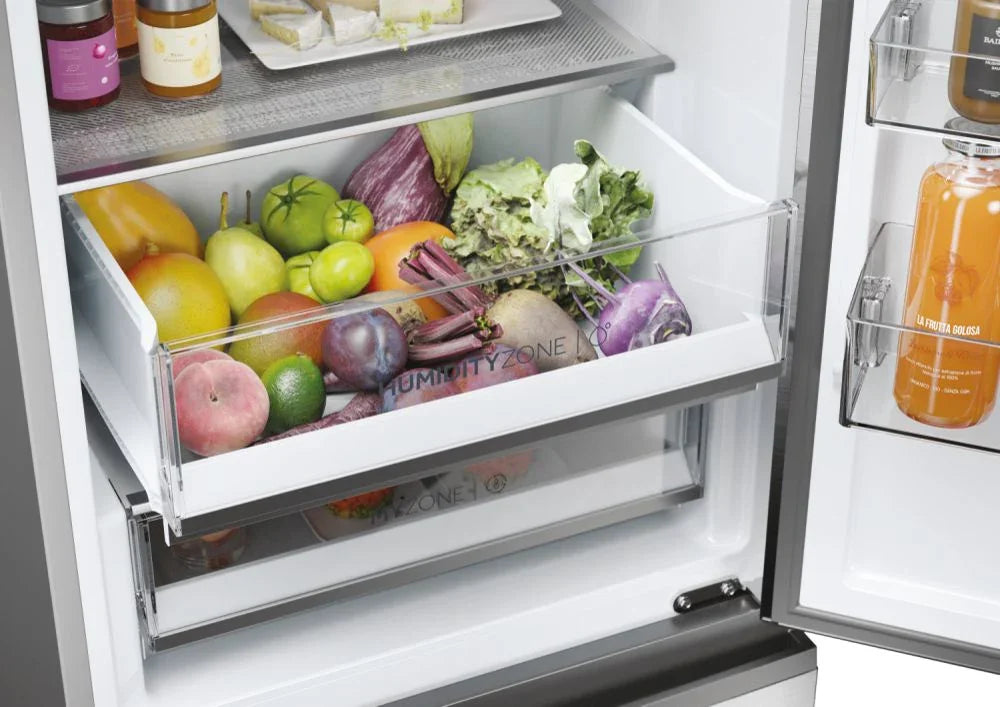 Haier 3D 60 Serie 5 Freestanding Frost Free Fridge Freezer | HTW5618ENMG
