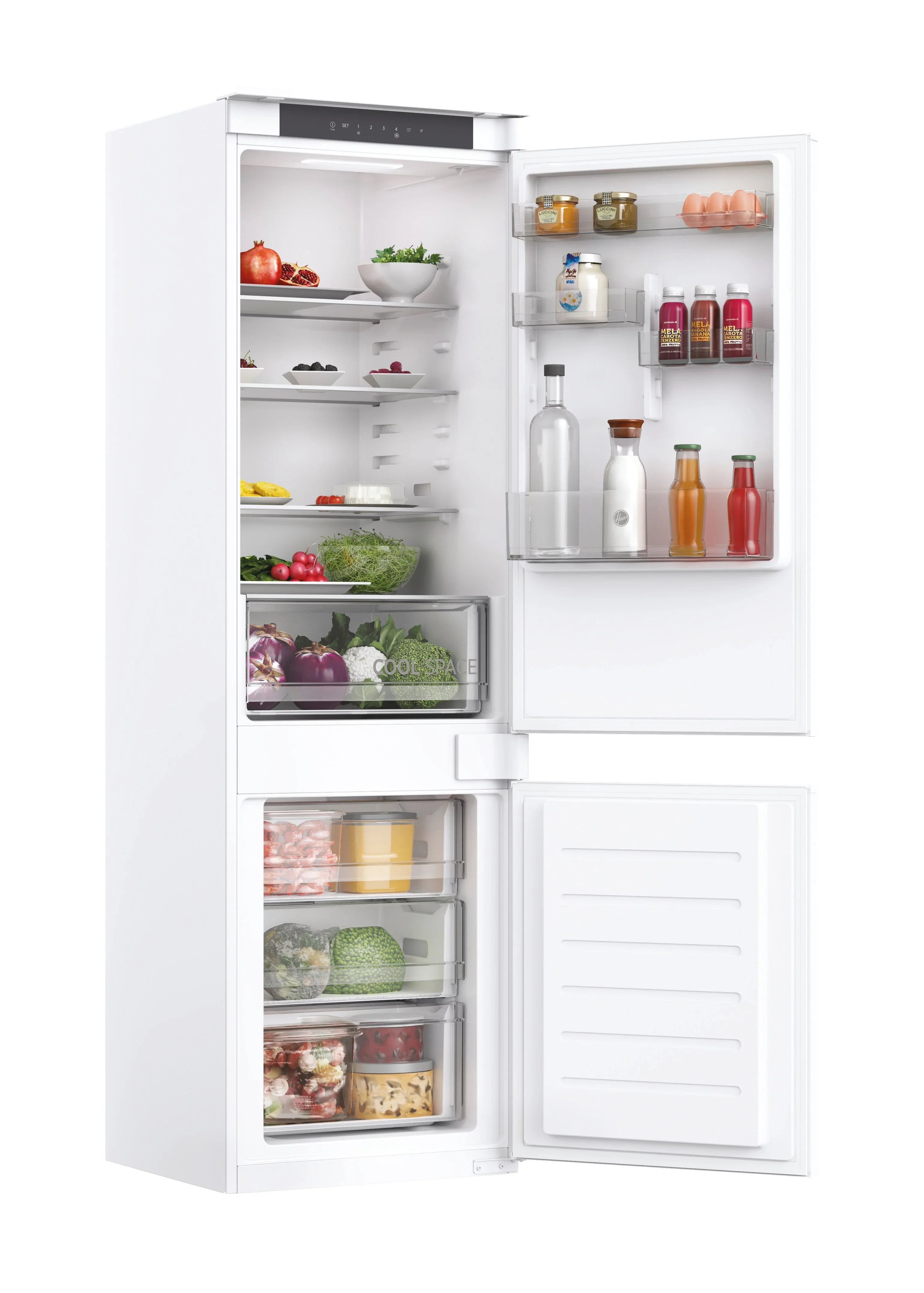 Hoover Integrated Smart 70/30 Fridge Freezer  | HOBL3518FK