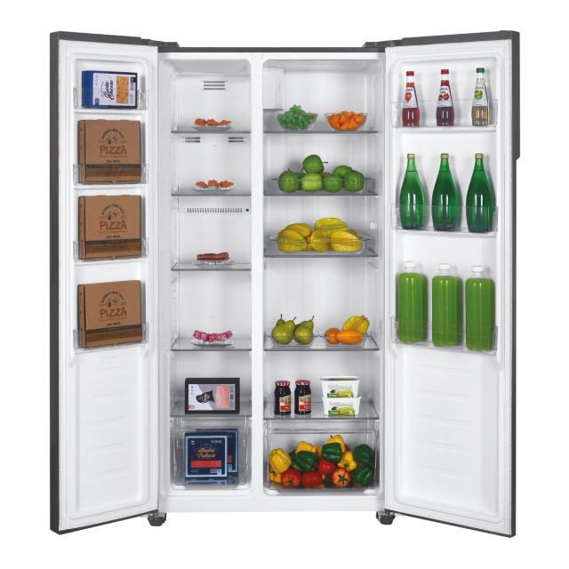 Candy Side by Side Freestanding American Fridge Freezer Inox | CHSBSV5172EXKN