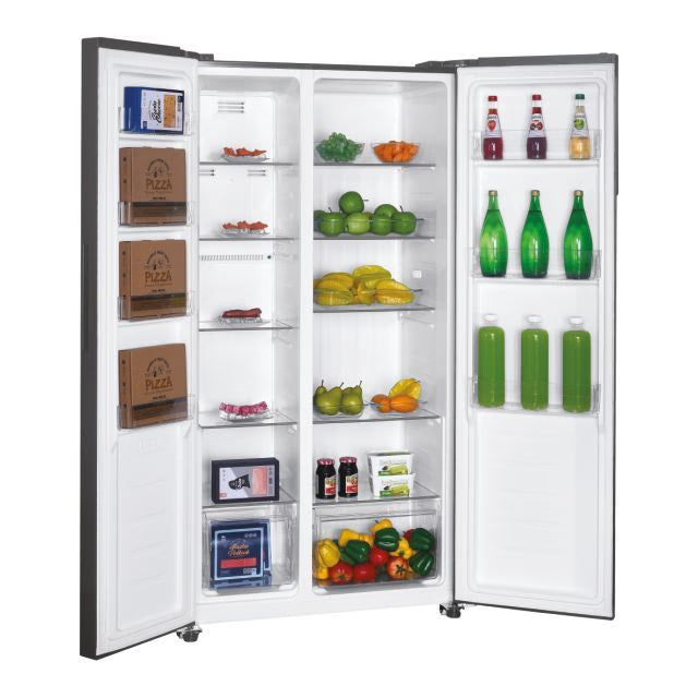 Candy Side by Side Freestanding American Fridge Freezer Inox | CHSBSV5172EXKN
