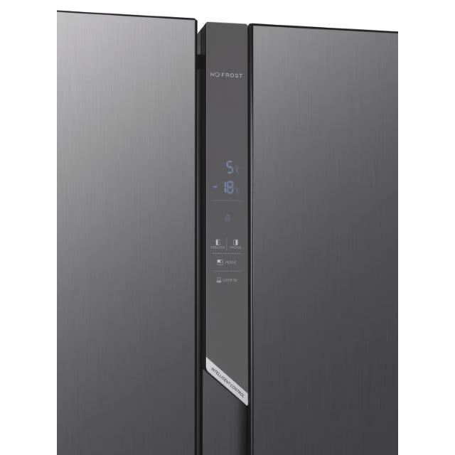Candy Side by Side Freestanding American Fridge Freezer Inox | CHSBSV5172EXKN