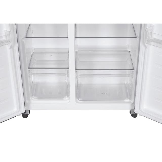 Candy Side by Side Freestanding American Fridge Freezer Inox | CHSBSV5172EXKN