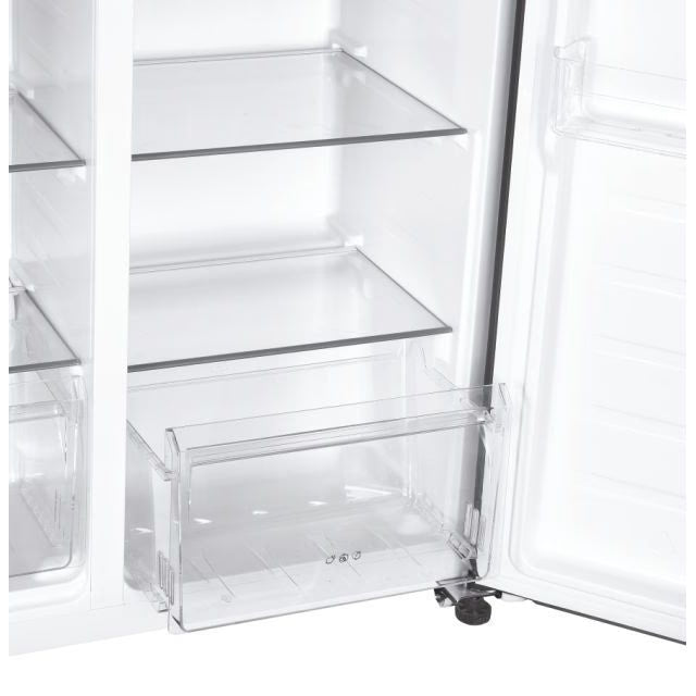 Candy Side by Side Freestanding American Fridge Freezer Inox | CHSBSV5172EXKN