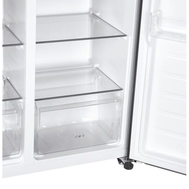 Candy Side by Side Freestanding American Fridge Freezer Inox | CHSBSV5172EXKN