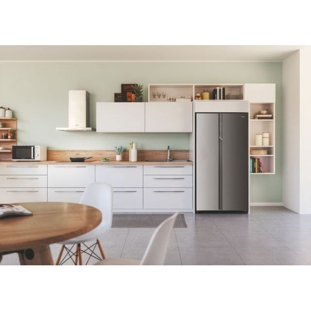 Candy Side by Side Freestanding American Fridge Freezer Inox | CHSBSV5172EXKN