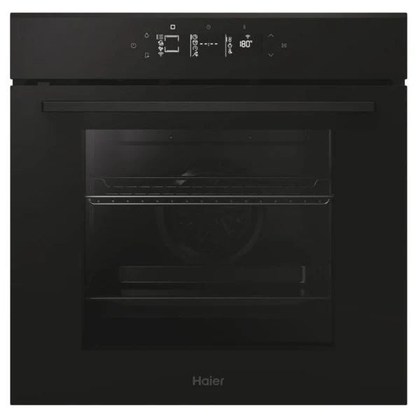 Haier ID Series 2 Electric Oven with Hydrolytic Cleaning – Black | H6 ID25G3HTB1