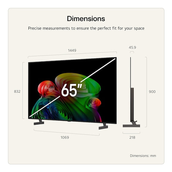 LG 65" B6 OLED AI 4K UHD Smart TV | OLED65B65LA
