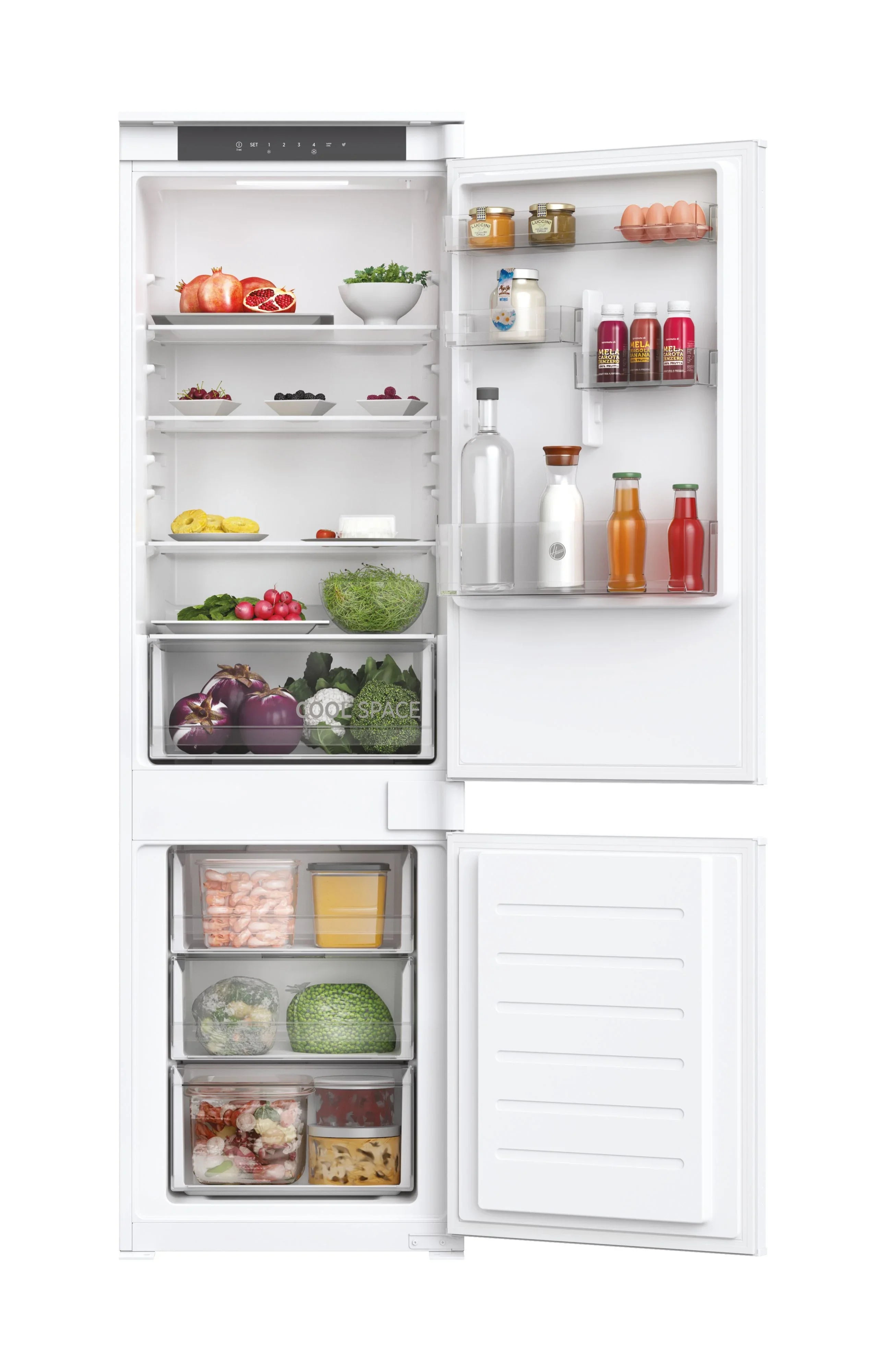 Hoover Integrated Smart 70/30 Fridge Freezer  | HOBL3518FK