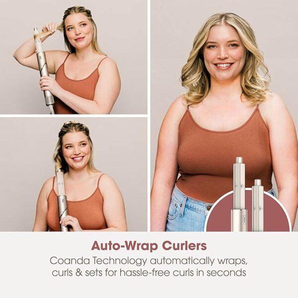 Shark FlexStyle Air Styler and Hair Dryer Curly and Coily Collection  - Stone | HD435SLUK
