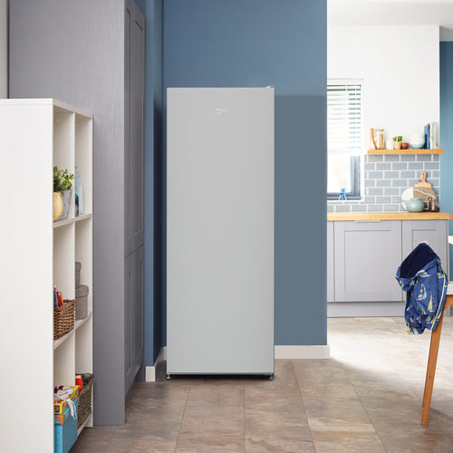 Beko Freestanding Tall Larder Fridge Silver | LSG4545S
