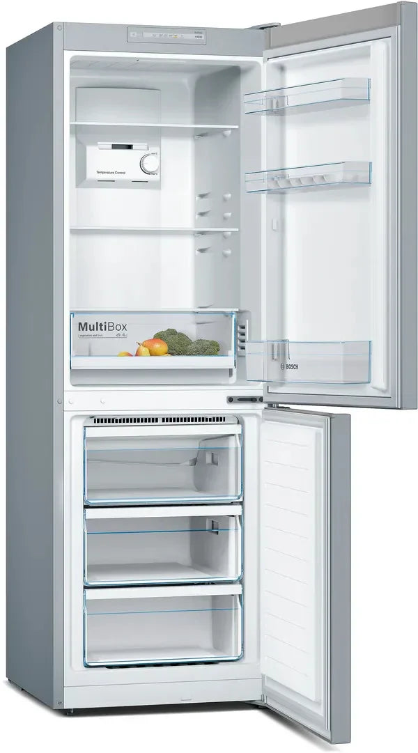 Bosch Series 2 Fridge Freezer Stainless Steel | KGN33NLEBG