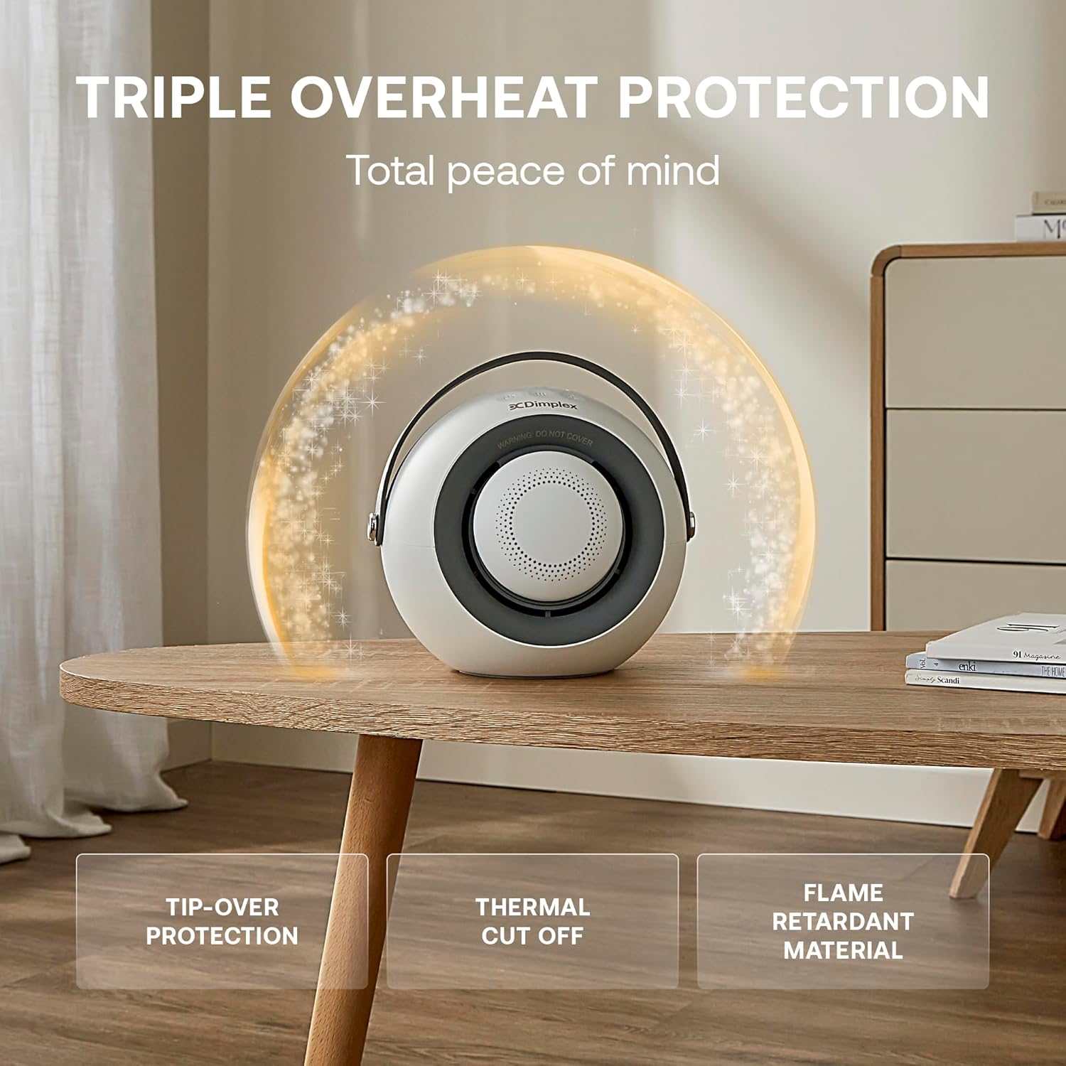 Dimplex Desk Friend PTC Ceramic Fan Heater | DDF390