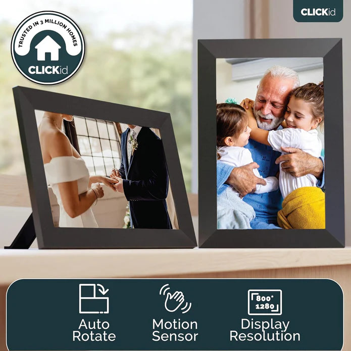 Clickid Snap10 Digital Photo & Video Frame | 1000002959