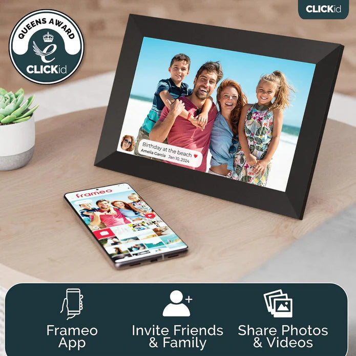 Clickid Snap10 Digital Photo & Video Frame | 1000002959