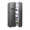 Hoover American Style Fridge Freezer With Water Dispenser - Non Plumbed | HHSBSO6174XWDK