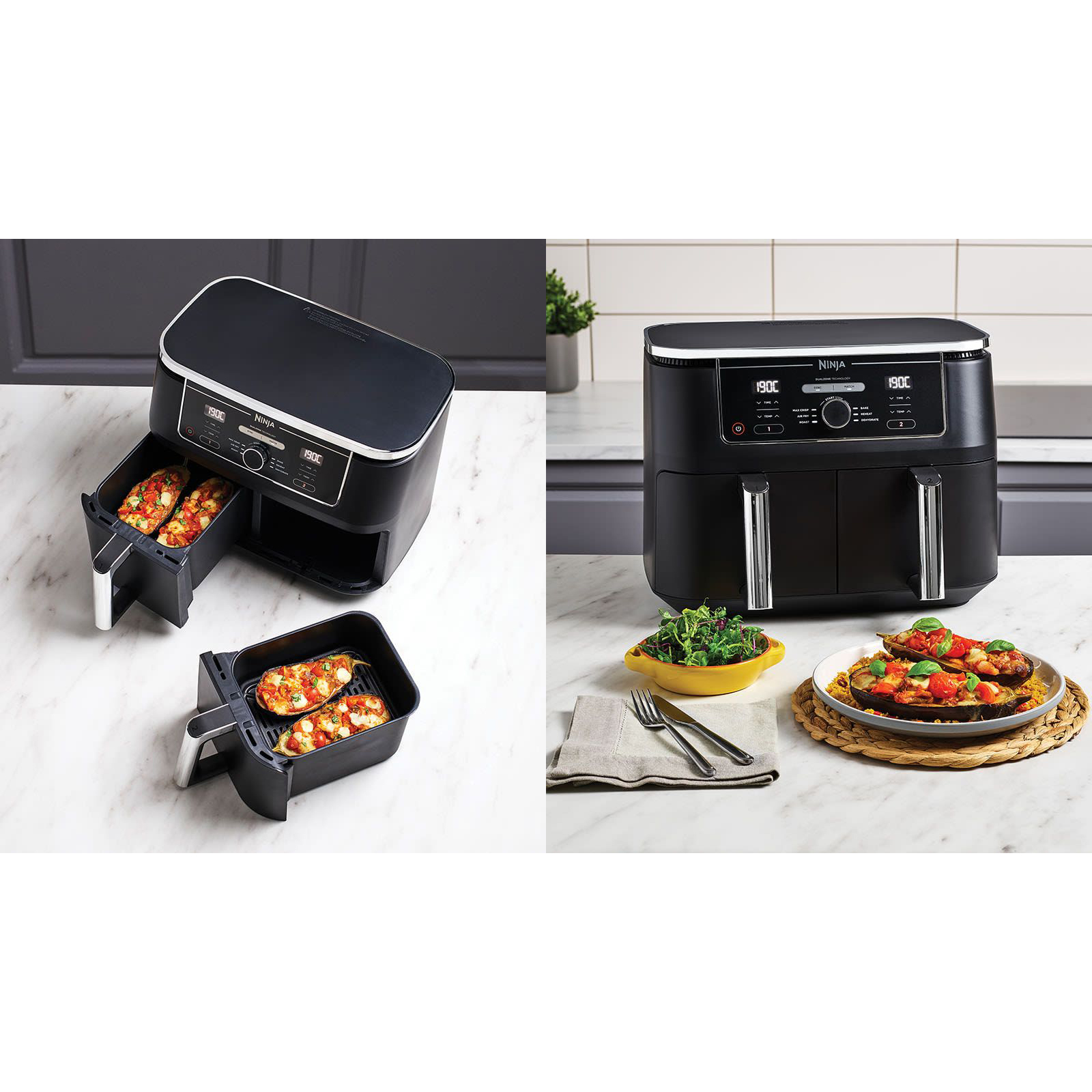 Ninja Foodi MAX Dual Zone Air Fryer 9.5L | AF400UK
