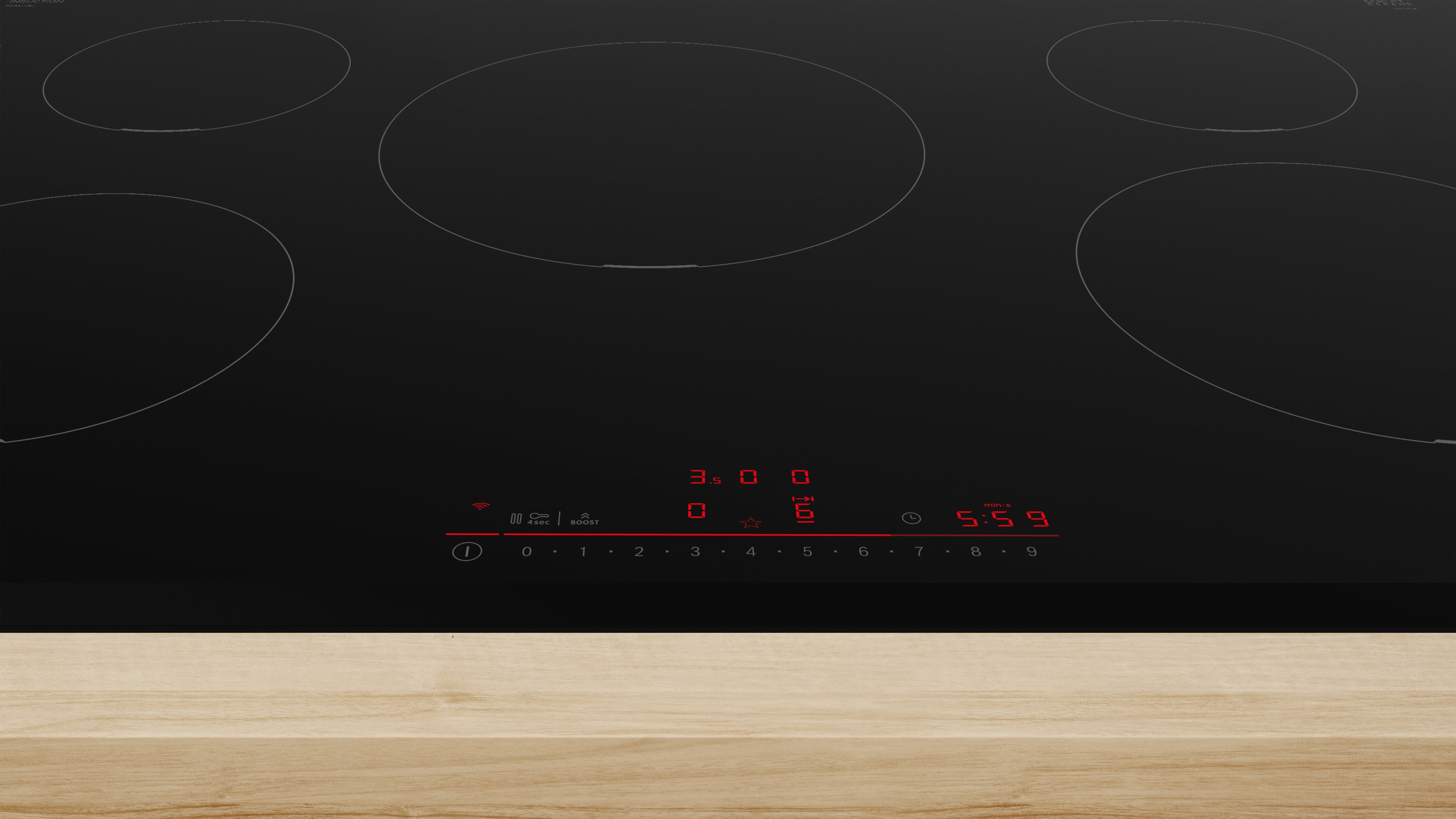 Bosch Serie 6 Black Built-in 80CM Induction  | PIV831HB1E