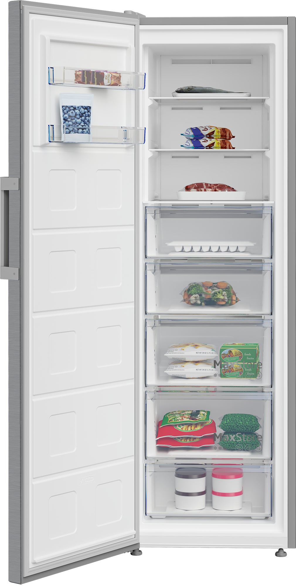 Beko Freestanding Tall Frost Free Freezer with Freezer Guard | FNP4686PS