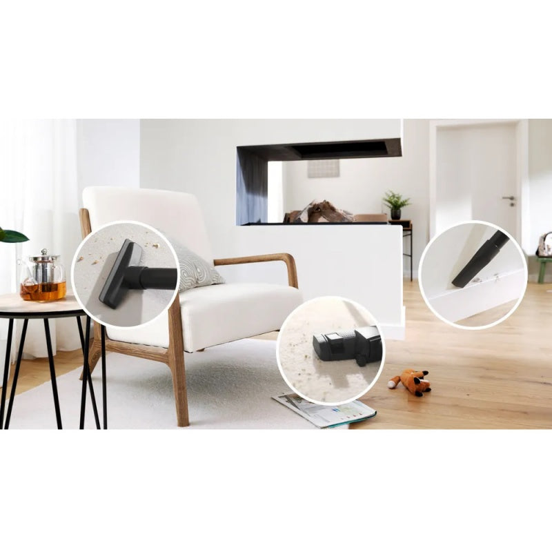 Bosch Series 4 ProHygienic Bagged Vacuum Cleaner White | BGB41HYGGB