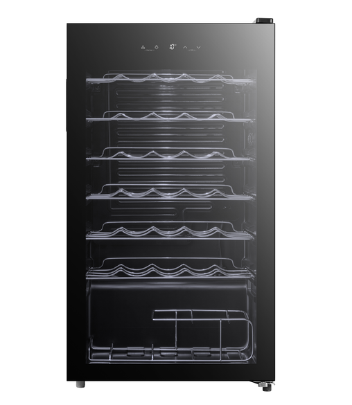 Belling 34 Bottle Undercounter Wine Cooler Black | BWS93BK