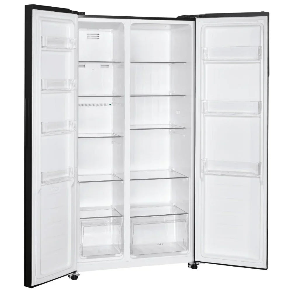Candy American Fridge Freezer Frost Free Black | CHSBSV5172EBKN