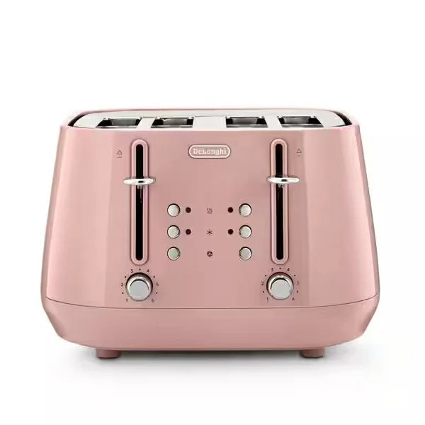 DeLonghi Eclettica 4 Slice Toaster - Pink | CTY4003.PK