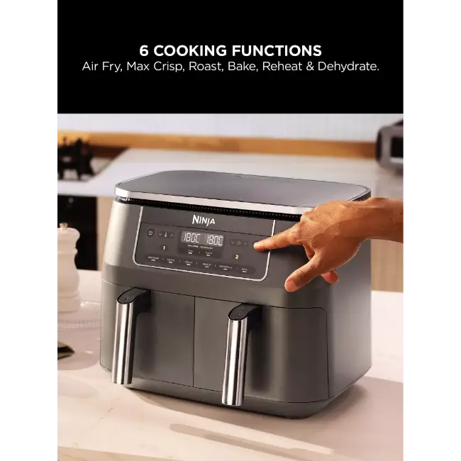 Ninja 6-in-1 Dual Zone Air Fryer – 7.6 L | DZ300UK