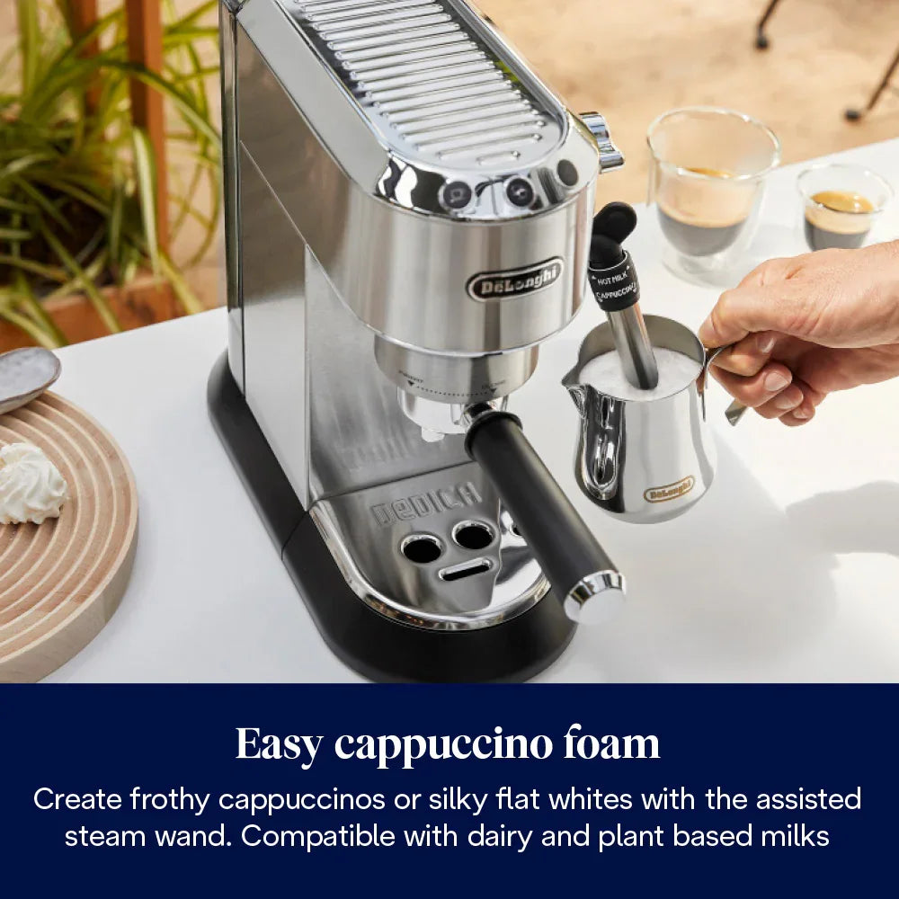 DeLonghi Dedica Pump Coffee Machine Bundle | ECKG6820.M