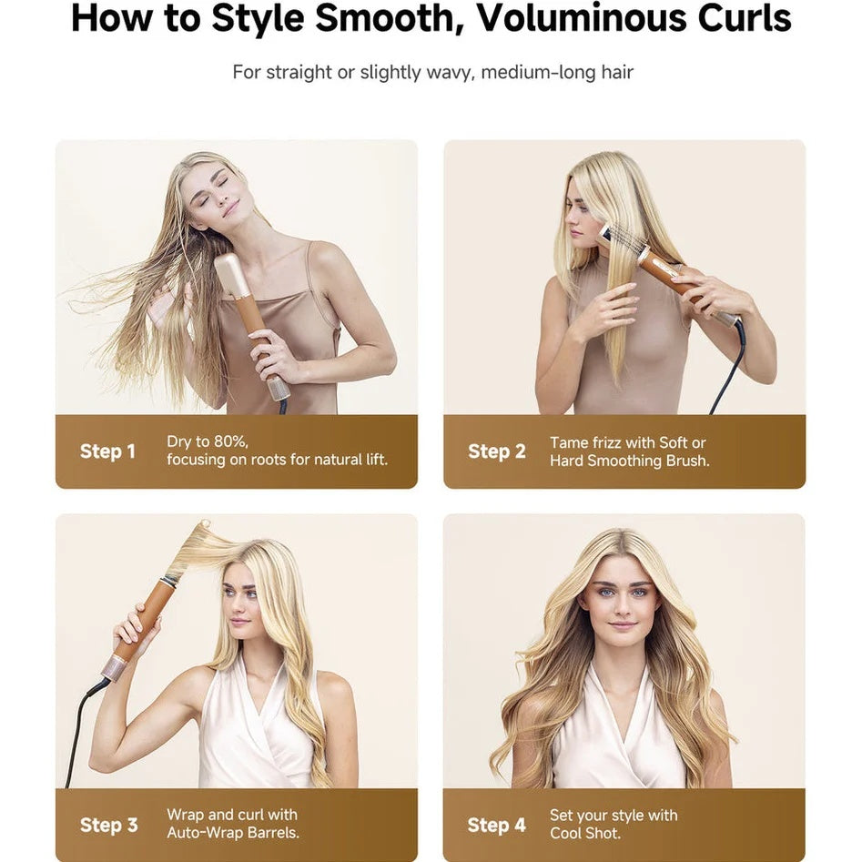 Dreame AirStyle Pro 7-in-1 Hair Styler | Multi-Tool Dryer & Styling Kit | AMF18A