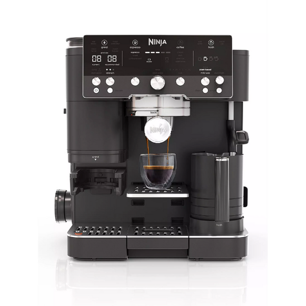 Ninja Luxe Café Premier Series 3-in-1 Espresso Machine – Midnight Black | ES601UKBK