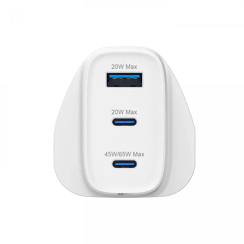 Groove 3-Port USB-C & USB-A Charger 65W | GVMA109WE