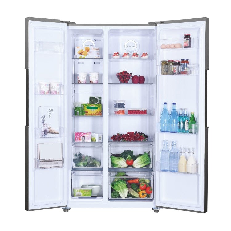 Hoover American Fridge Freezer Stainless Steel | HHSBSO6174XK-1