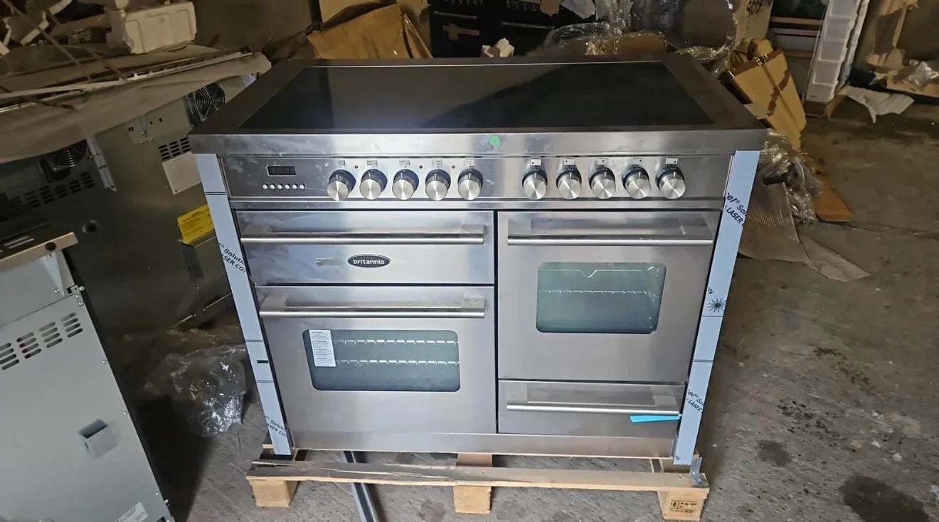 **EX-DISPLAY** Britannia 110cm Double Oven Induction Cooker - Stainless Steel
