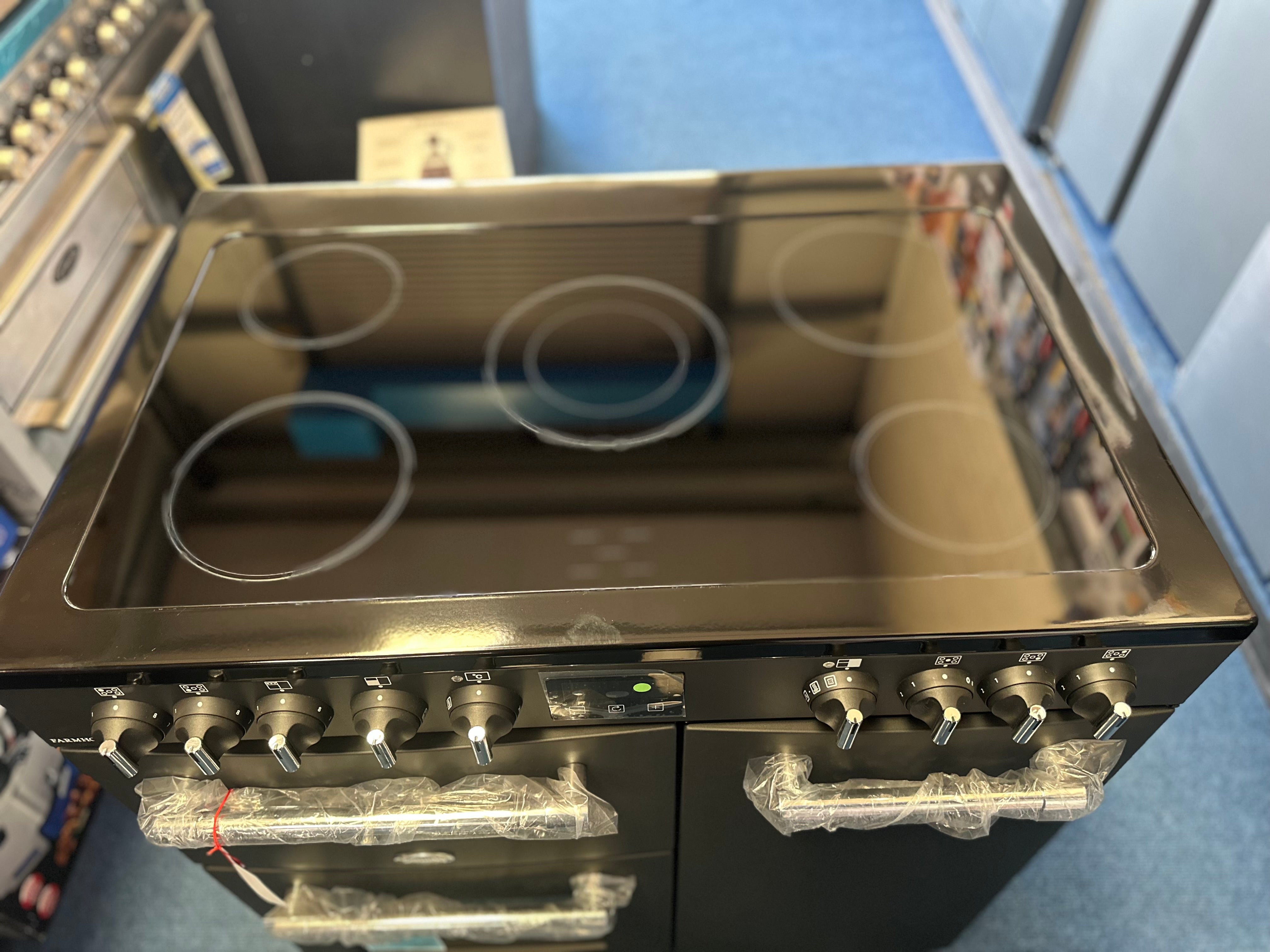 *DISPLAY MODEL*Belling Farmhouse 90cm Ceramic Range Cooker Anthracite