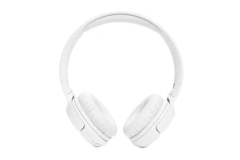 JBL Tune 520BT Wireless Over-Ear Headphones - White | JBLT520BTWHTEU