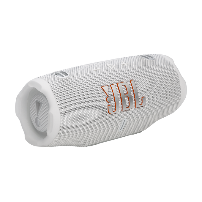 JBL Charge 6 – Portable Waterproof Speaker | White | JBLCHARGE6WHT