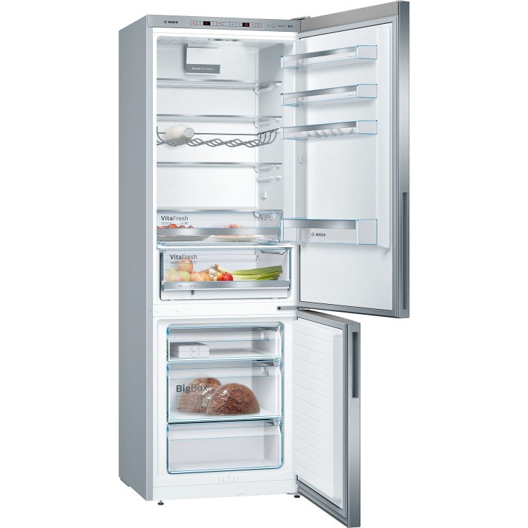 Bosch Series 6 70/30 Fridge Freezer Stainless Steel | KGE49AICAG