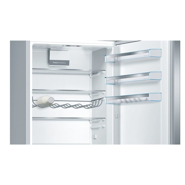 Bosch Series 6 70/30 Fridge Freezer Stainless Steel | KGE49AICAG