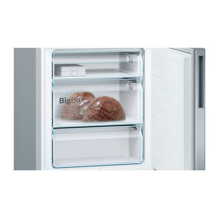 Bosch Series 6 70/30 Fridge Freezer Stainless Steel | KGE49AICAG