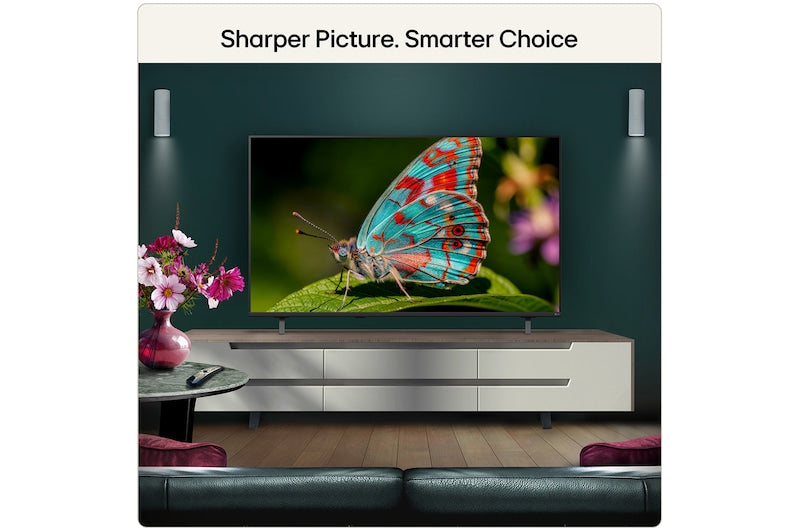 LG 43" NU85 Nano 4K UHD AI Smart TV Black | 43NU850B6LA