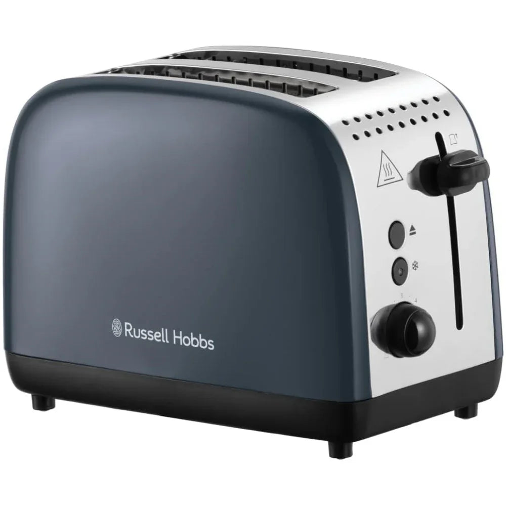 Russell Hobbs Stainless Steel Toaster - 2 Slice Grey | 26552