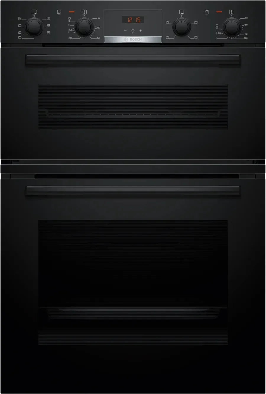 Bosch Series 4 Built-In Double Oven - Black | MBA533BB3B
