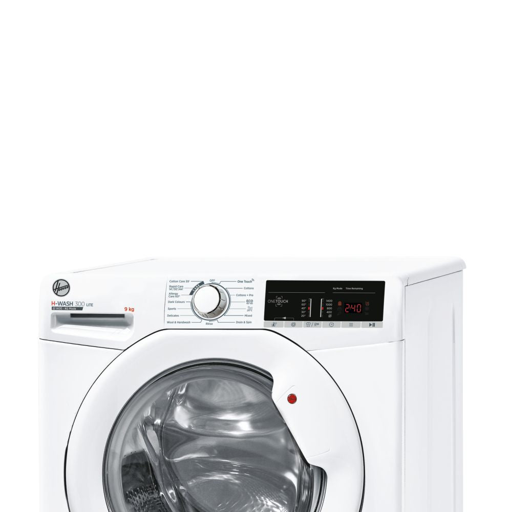 Hoover H-WASH 300 Lite 9kg Washing Machine | H3W49TA4/1-80