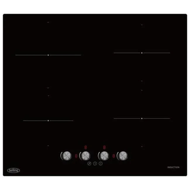 Belling 60cm 4 Zone Induction Hob | BRIH60BK Hob Type_Induction, Product Type_Hob Belling 60cm 4 Zone Induction Hob | BRIH60BK - Default Title 349.95 BRIH60BK Meath Meath Ireland aceeuronics.ie Ace Euronics