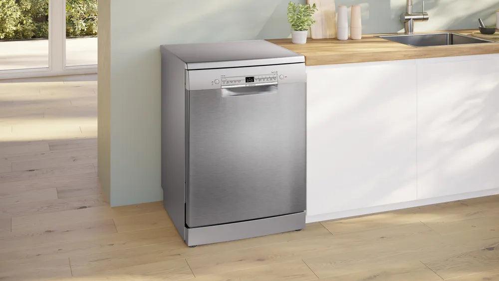 Bosch Serie 2 60cm 12 Place Silver Inox Dishwasher | SMS2ITI41G Dishwasher Brand_Bosch, Build Type_Freestanding, Colour_Silver Inox, Freestanding_dishwasher, Place Settings_12 Place, Product Type_Dishwasher, Width_60cm Bosch Serie 2 60cm 12 Place Silver Inox Dishwasher | SMS2ITI41G - Default Title 499.00 SMS2ITI41G Meath Meath Ireland aceeuronics.ie Ace Euronics