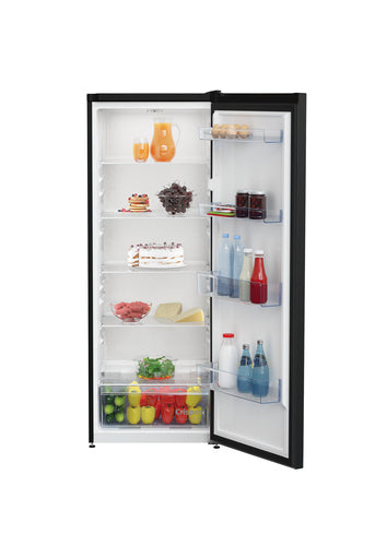 Beko Freestanding Tall Larder Fridge Black | LSG4545B