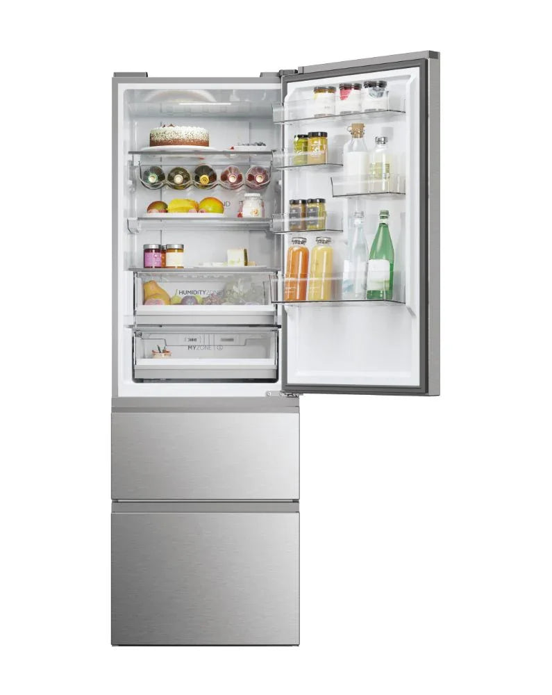 Haier 3D 60 Serie 5 Freestanding Frost Free Fridge Freezer | HTW5618ENMG