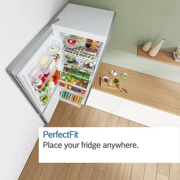 Bosch Series 2 Fridge Freezer Stainless Steel | KGN33NLEBG