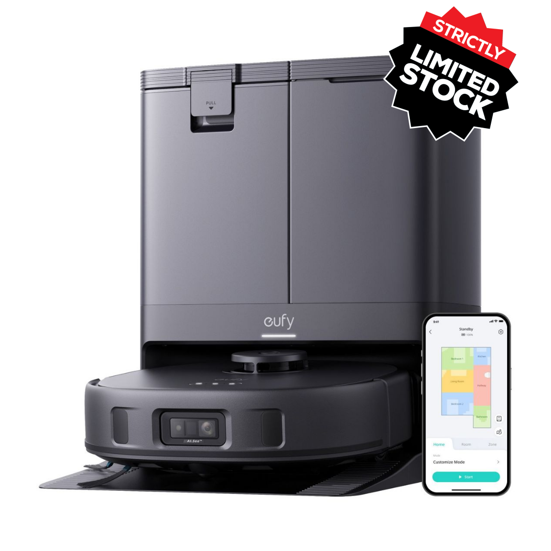 Eufy X10 Pro Omni Robot Vacuum & Mop with MopMaster 2.0 – 8,000 Pa Suction | T2351V11